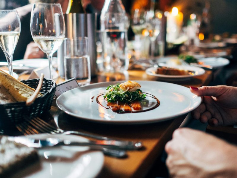 Eat at your favorite restaurant   two times every week ~$200/week