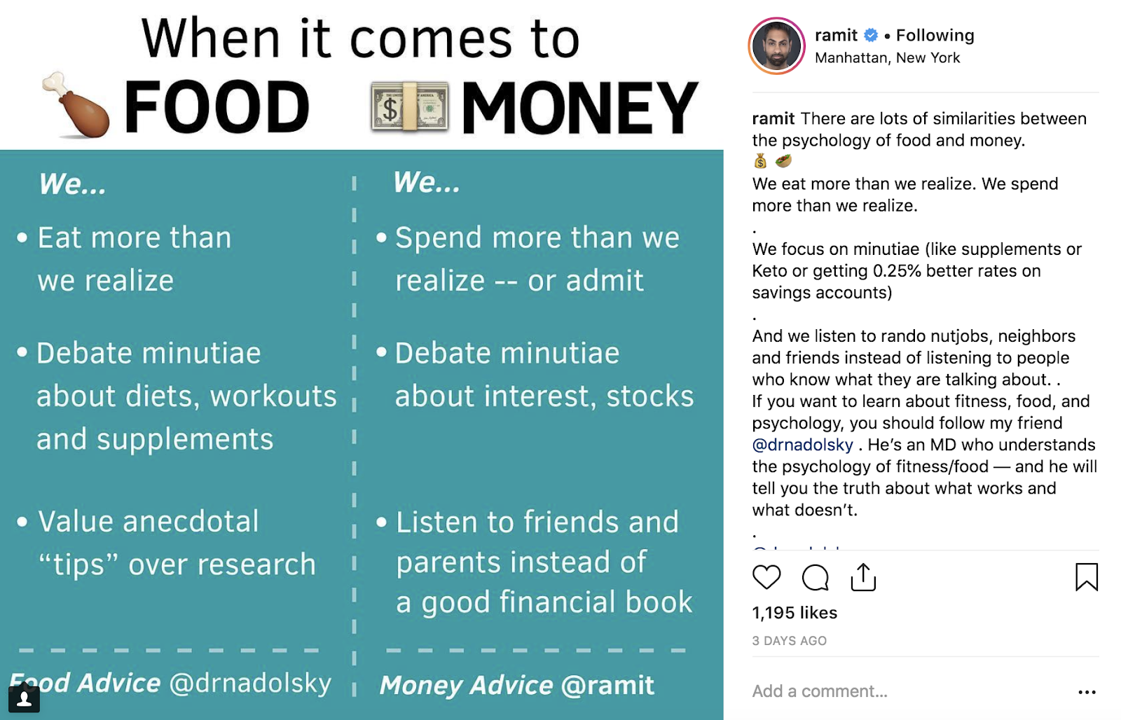 Ramit Instagram