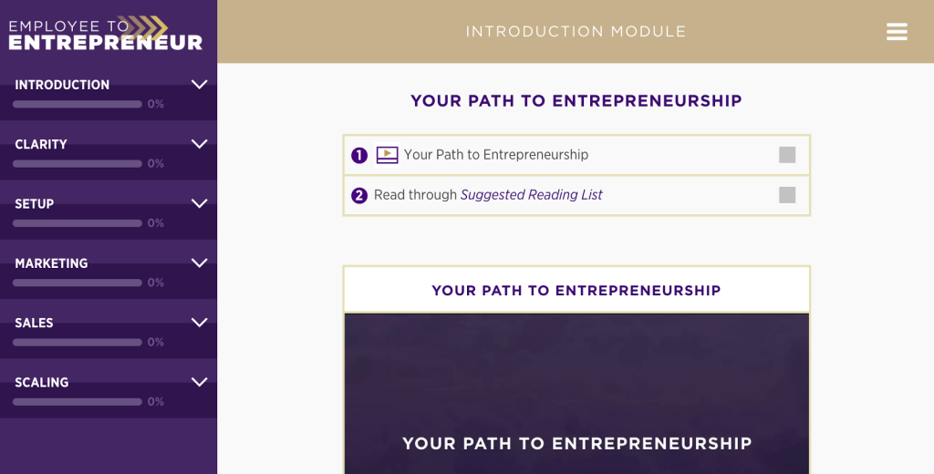 As a result of obsessing over what I would teach and how I would teach it, I was able to create a robust, step-by-step course